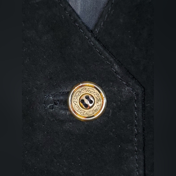 Ladies Genuine Suede Leather VEST, size 10 - Picture 2 of 5